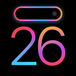 Glass Wallpapers OS 26 - 4K